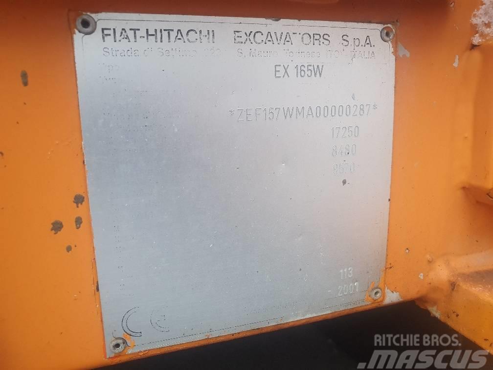 Fiat-Hitachi EX 165 W Ratiniai ekskavatoriai