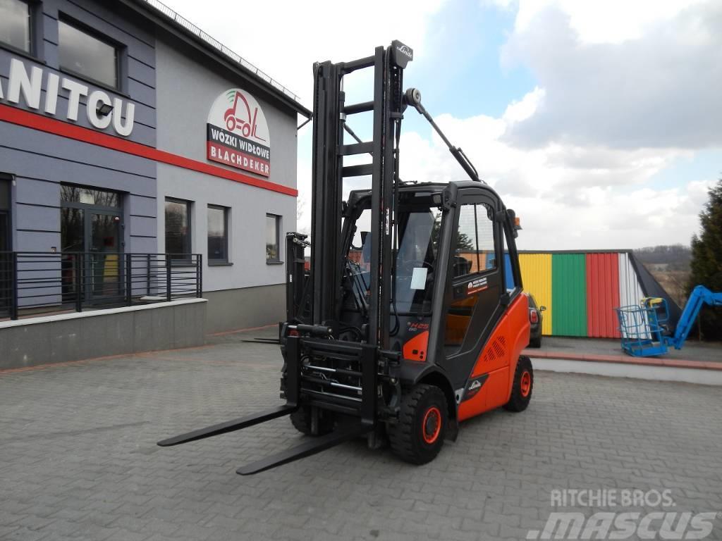 Linde H25D-02 Fork positioner Dyzeliniai krautuvai