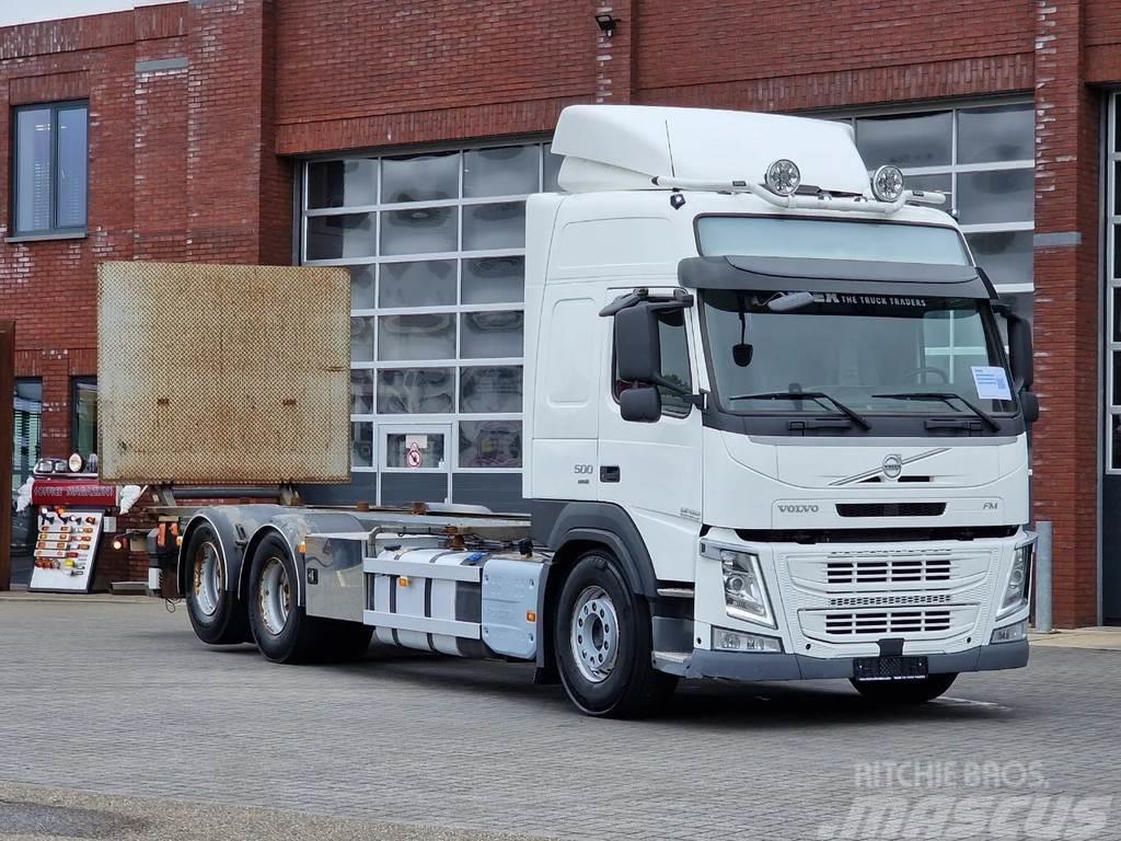 Volvo FM 13.500 Globetrotter 6x2 - BDF - Zepro loadlift Savivarčiai su kabeliniu keltuvu