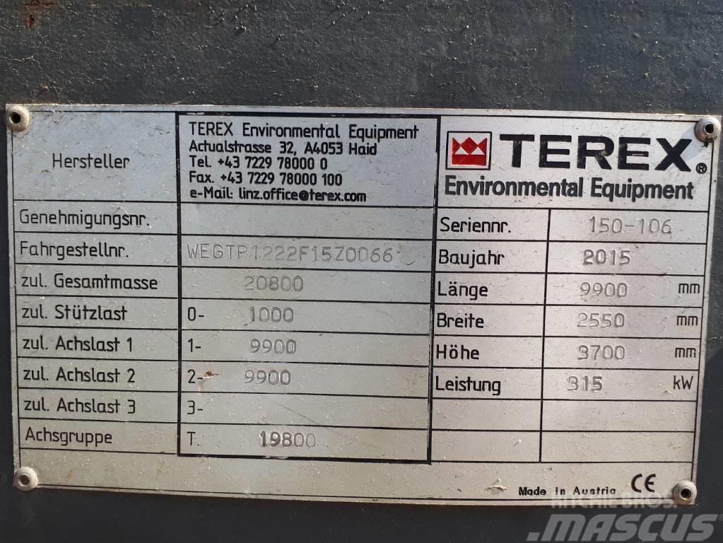 Terex TBG 620 Kiti naudoti aplinkos tvarkymo įrengimai