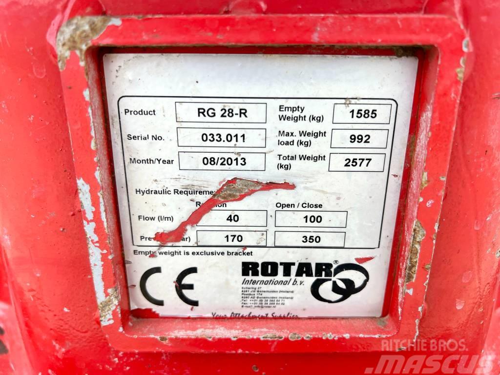 Rotar RG28-R - Excellent Condition Griebtuvai