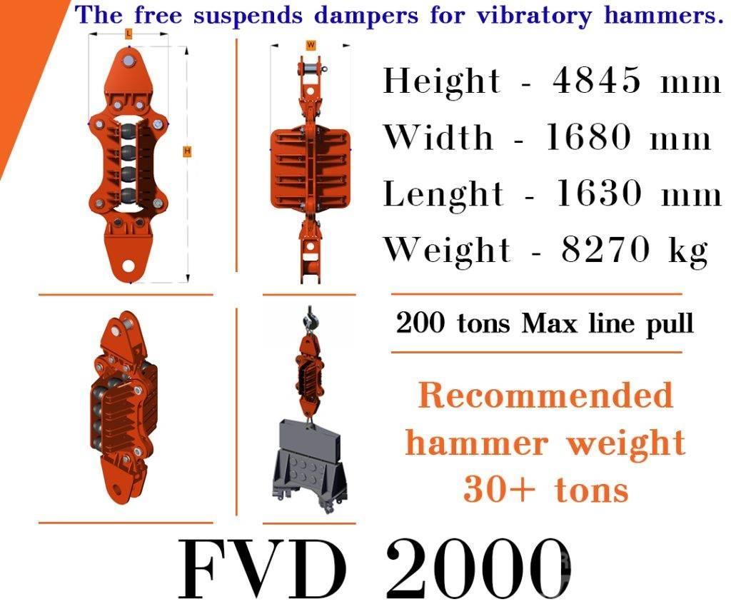  Finaros FVD 2000 Hidrauliniai krūvos plaktukai