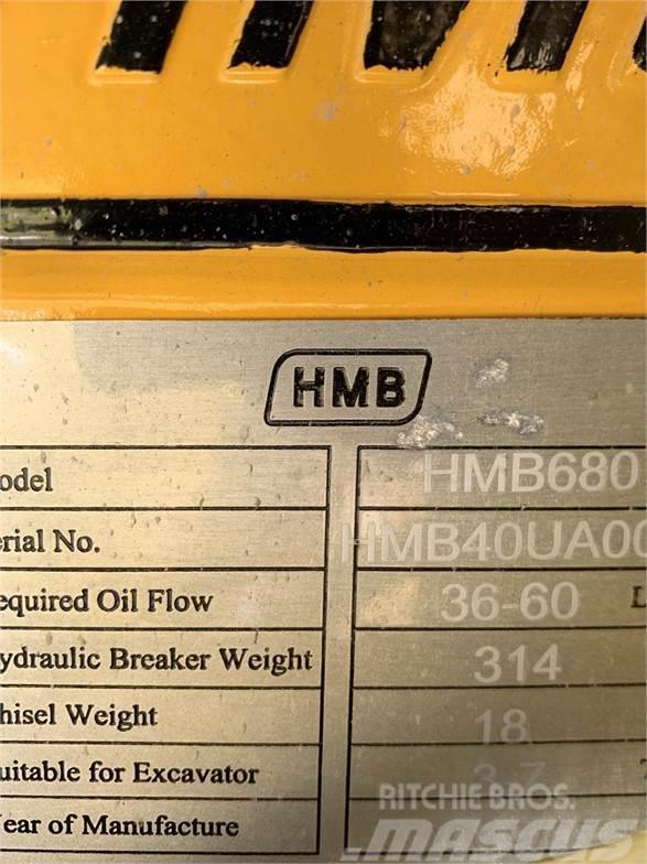 HMB 680 Hidrauliniai kūjai / Trupintuvai