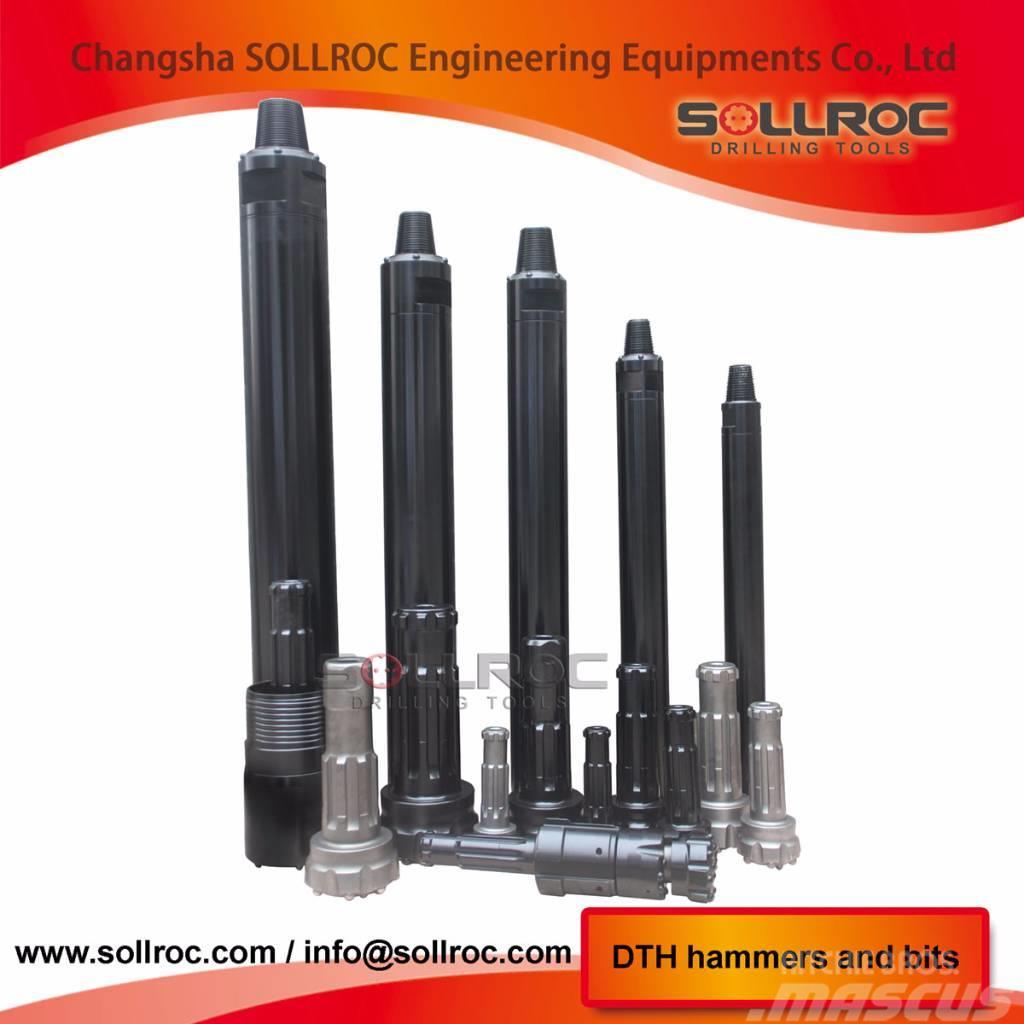 Sollroc DTH hammer DHD340, COP44 Gręžimo įranga ir atsarginės dalys
