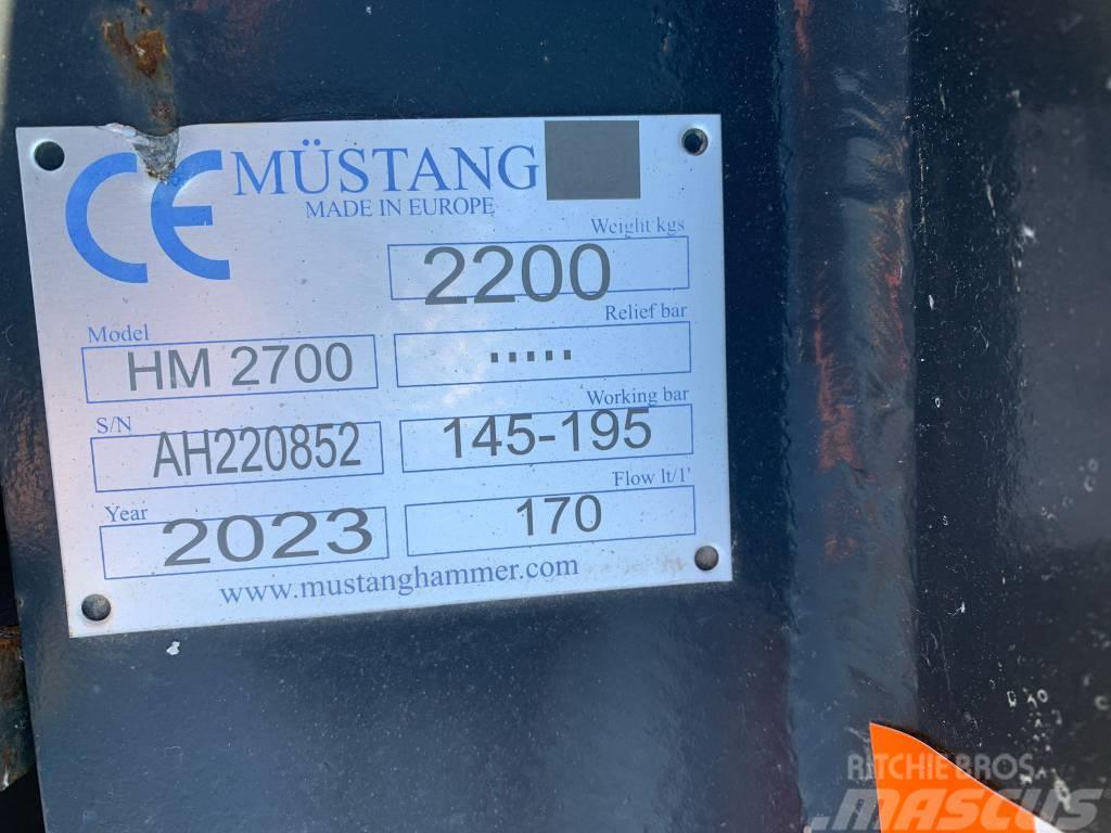Mustang HM2700 Hidrauliniai kūjai / Trupintuvai
