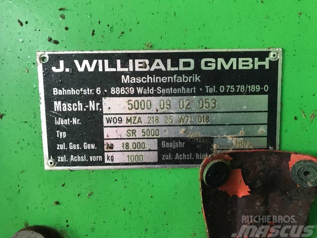 Willibald SR 5000 Atliekų smulkintuvai