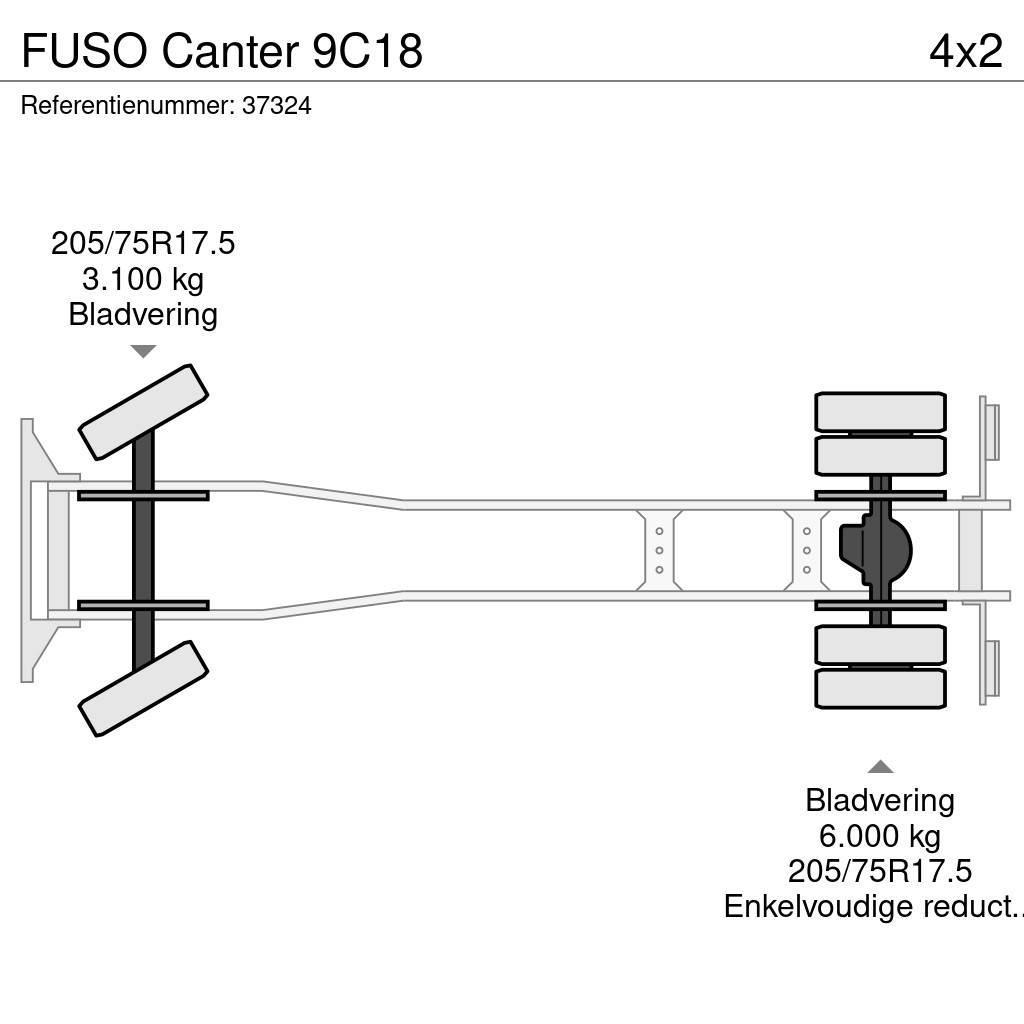 Fuso Canter 9C18 Šiukšliavežės