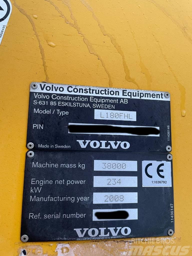 Volvo L180FHL Važiuoklė ir suspensija