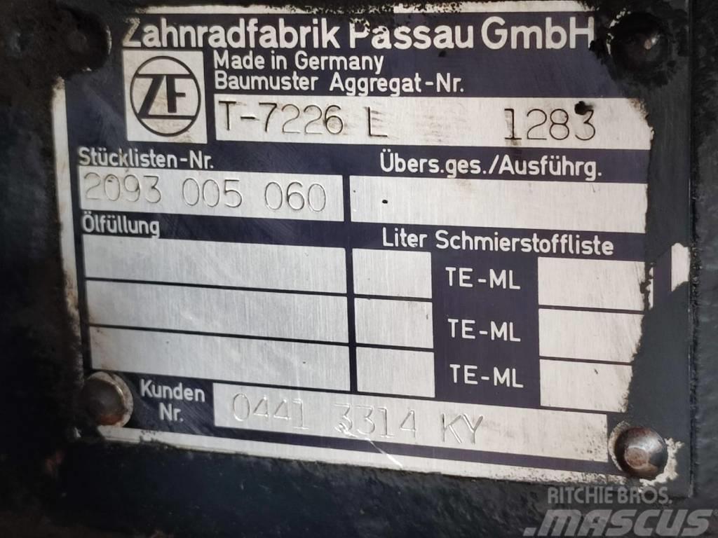 Deutz-Fahr T 7226 L DEUTZ FAHR 6.20 AGROTRON gearbox Transmisijos