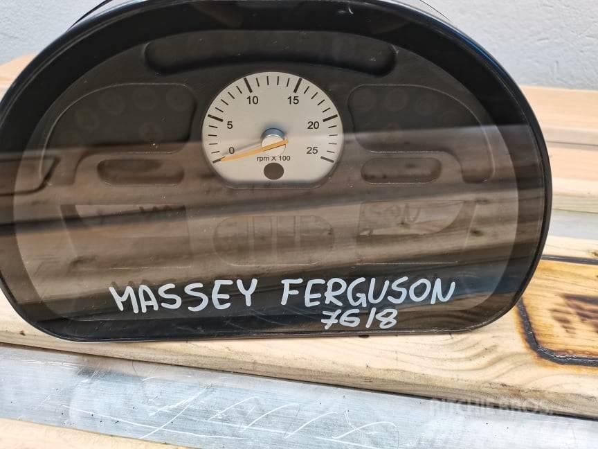 Massey Ferguson 7620 {hour meter A3 4353089 M92} Kabinos