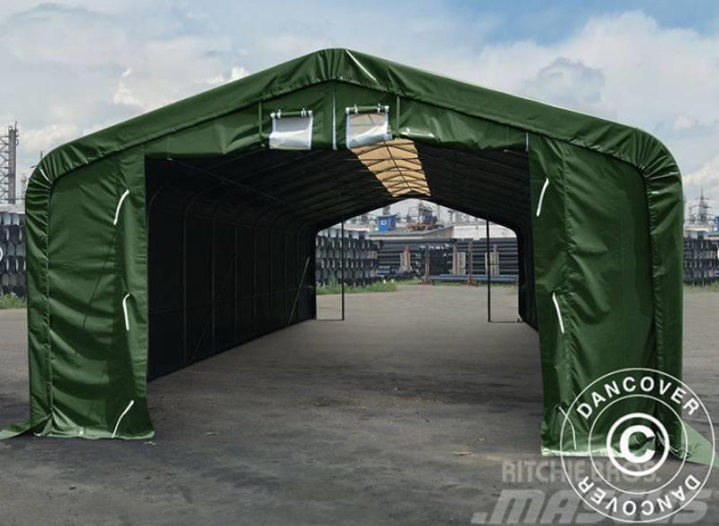 Dancover Storage Shelter PRO 6x12x3,7m PVC Telthal Kiti naudoti statybos komponentai
