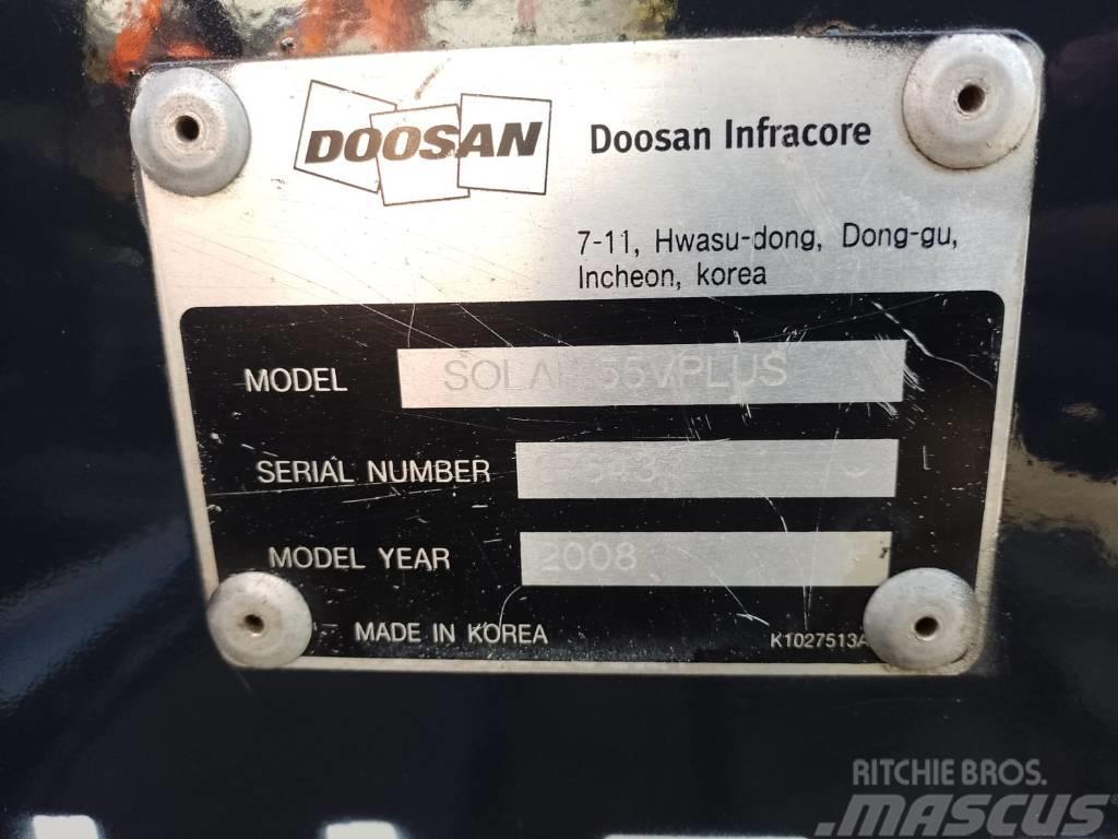 Doosan SOLAR 55VPLUS Mini ekskavatoriai < 7 t