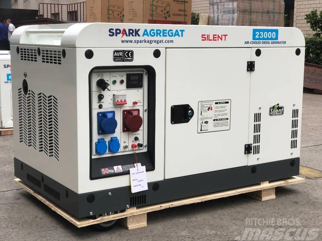  Spark  Agregat  23000/3 AVR dizel Dyzeliniai generatoriai