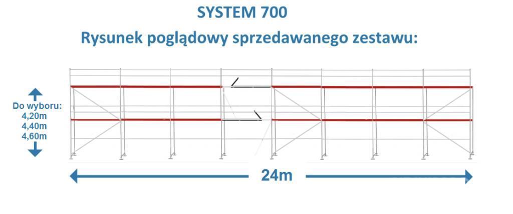  DUDIX SYSTEM700 Gerüstbau Scaffolding Pastolių įrengimai