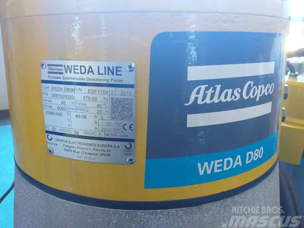 Atlas Copco WEDA D80N Vandens siurbliai