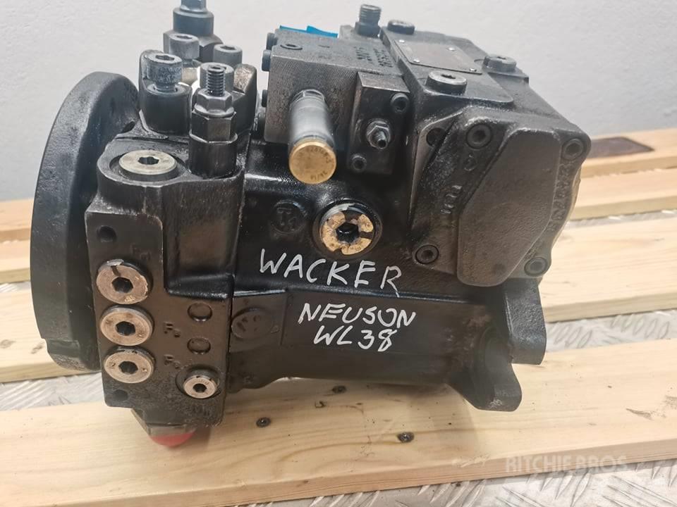 Wacker Neuson WL38 {Rexroth A4VG40DA1D8}  drive pump Hidraulikos įrenginiai