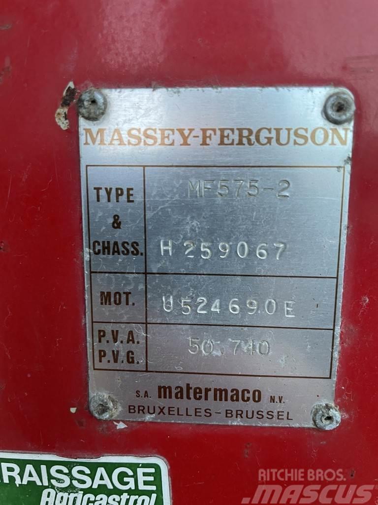 Massey Ferguson 575 Traktoriai