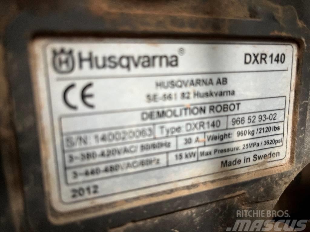 Husqvarna DXR 140 Mini ekskavatoriai < 7 t