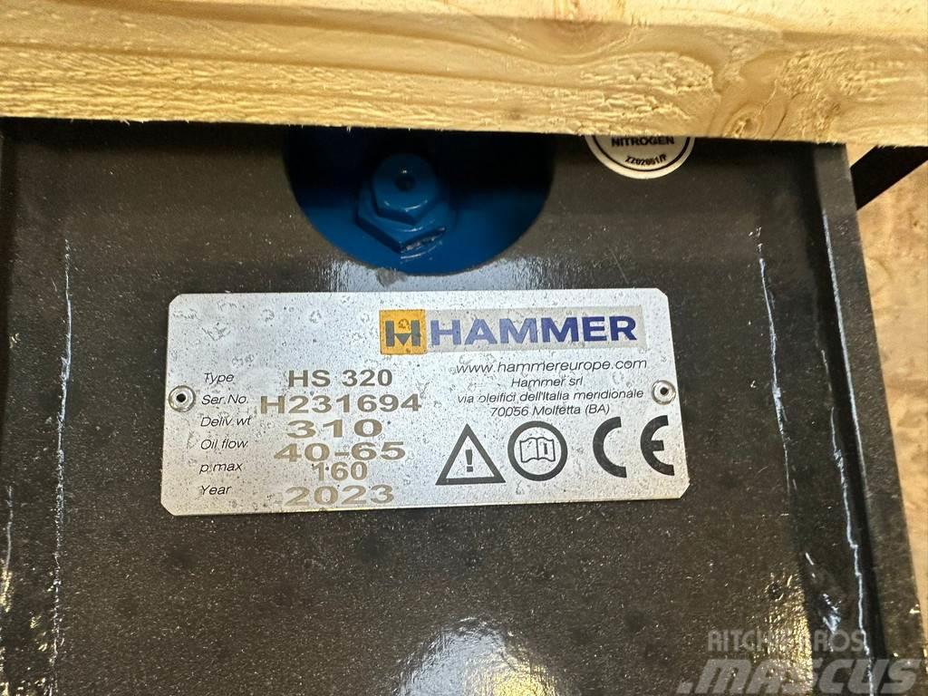 Hammer HS320 Hidrauliniai kūjai / Trupintuvai