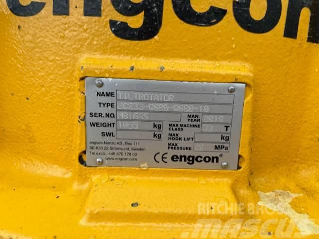 Engcon EC233-QS80-QS80-10, good condition Sukimo įrenginiai