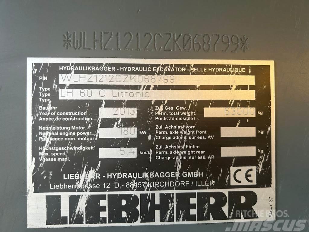 Liebherr LH 60 C Litronic EPA Umschlag bagger Kita