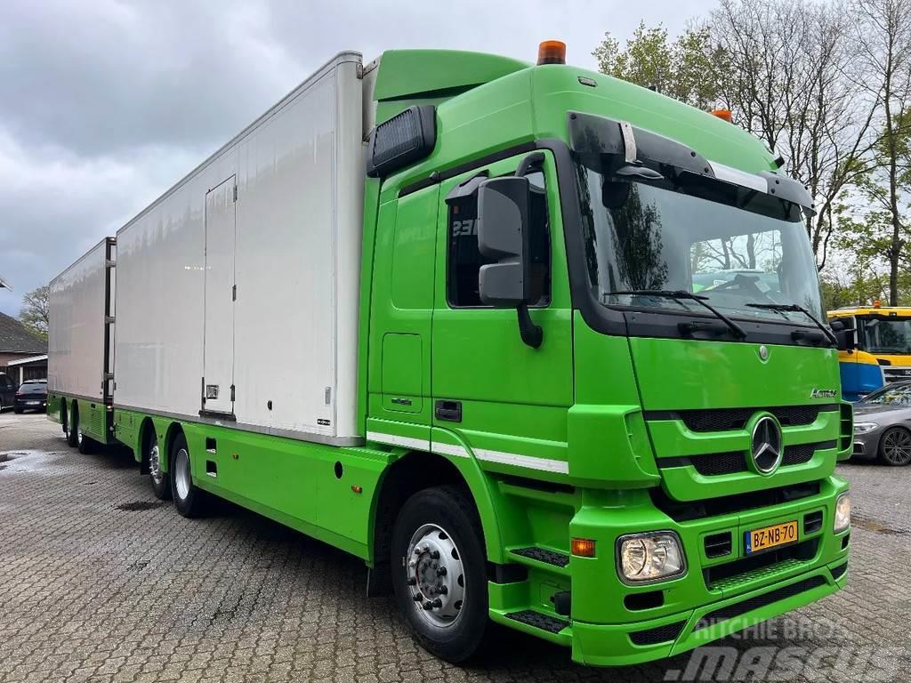 Mercedes-Benz Actros 2541 6X2 MP3 CHEREAU COMBI EURO 5 NL Truck Vilkikai šaldytuvai