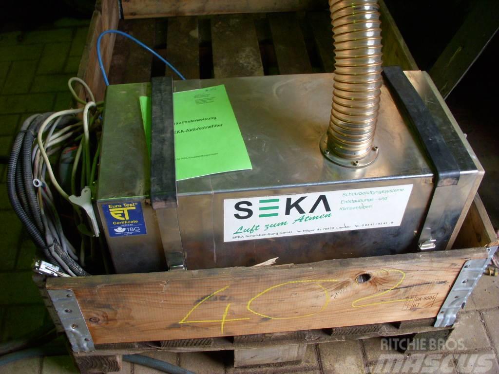 Seka (402) Schutzbelüftung SBA 80-4 Kiti naudoti statybos komponentai