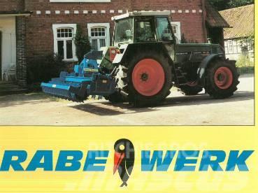 Rabe Rotor/Rotary og Plog/Plows Važiuoklė ir suspensija