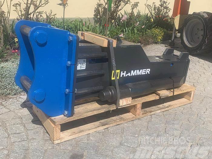 Hammer HM500 mit Martin M10 Hydraulikhammer Hidrauliniai kūjai / Trupintuvai