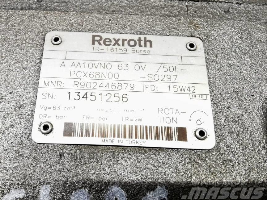 CLAAS Axion 830 {Rexroth A10V} main pump Hidraulikos įrenginiai