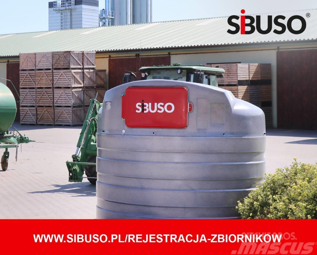 Sibuso 5000L zbiornik dwupłaszczowy Diesel Specializuotos paskirties technika
