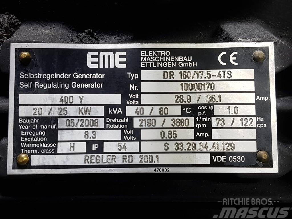 Vögele VISION 5100-2/5103-2-EME DR160/17.5-4TS-Generator Kiti generatoriai