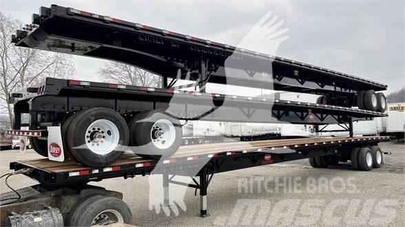 Dorsey 53' STEEL SPRING SLIDER, FET INCLUDED Bortinių sunkvežimių priekabos su nuleidžiamais bortais