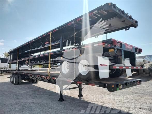 Fruehauf STEEL FLATBED Bortinių sunkvežimių priekabos su nuleidžiamais bortais