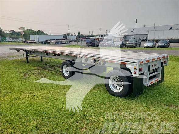 MAC TRAILER MFG ALUMINUM FLATBED Bortinių sunkvežimių priekabos su nuleidžiamais bortais