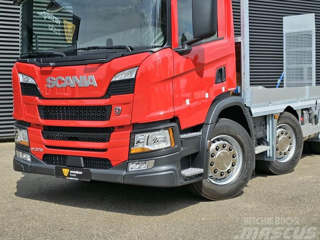 Scania P370 / 8x2*6 / OPRIJ WAGEN / MACHINE TRANSPORT / N Autovežiai