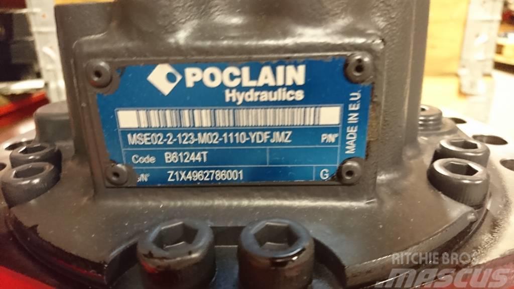 Poclain MSE02 398cc Matarhjulsmotor Hidraulikos įrenginiai