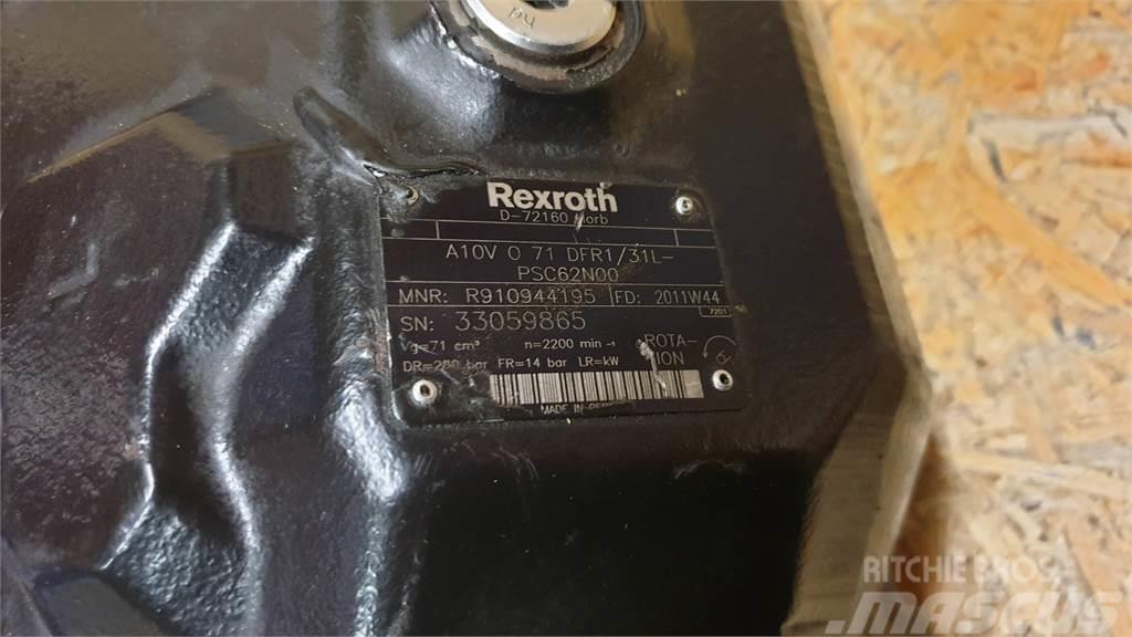 Rexroth A10V071DFRI/31L Hidraulikos įrenginiai