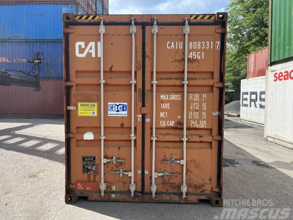  40 Fuß HC Lagercontainer Seecontainer Saugojimo konteineriai