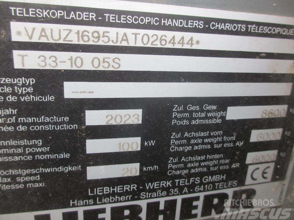 Liebherr T 33-10S Teleskopiniai krautuvai