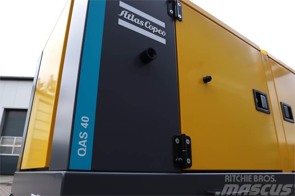 Atlas Copco QAS40 Valid inspection, *Guarantee! Diesel, 40 kVA Dyzeliniai generatoriai