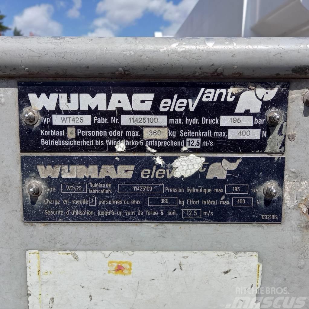 MAN 4x4 WUMAG WT425 ALLRAD Ant vilkikų montuojamos kėlimo platformos