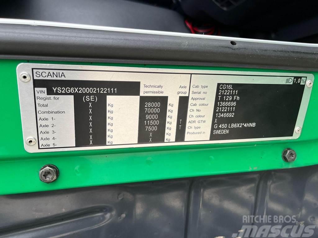 Scania G 450 6x2*4 FASSI F295 / PLATFORM L=6571 mm Automobiliniai kranai