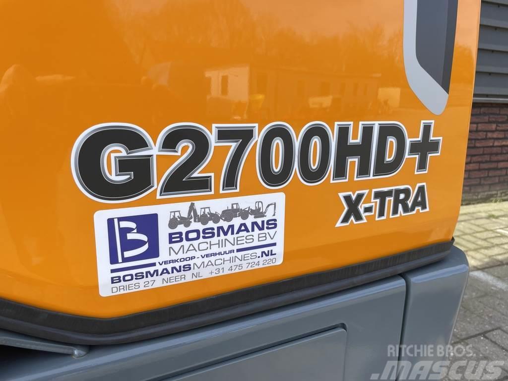 GiANT G2700 HD X-TRA + minishovel NIEUW Naudoti ratiniai krautuvai