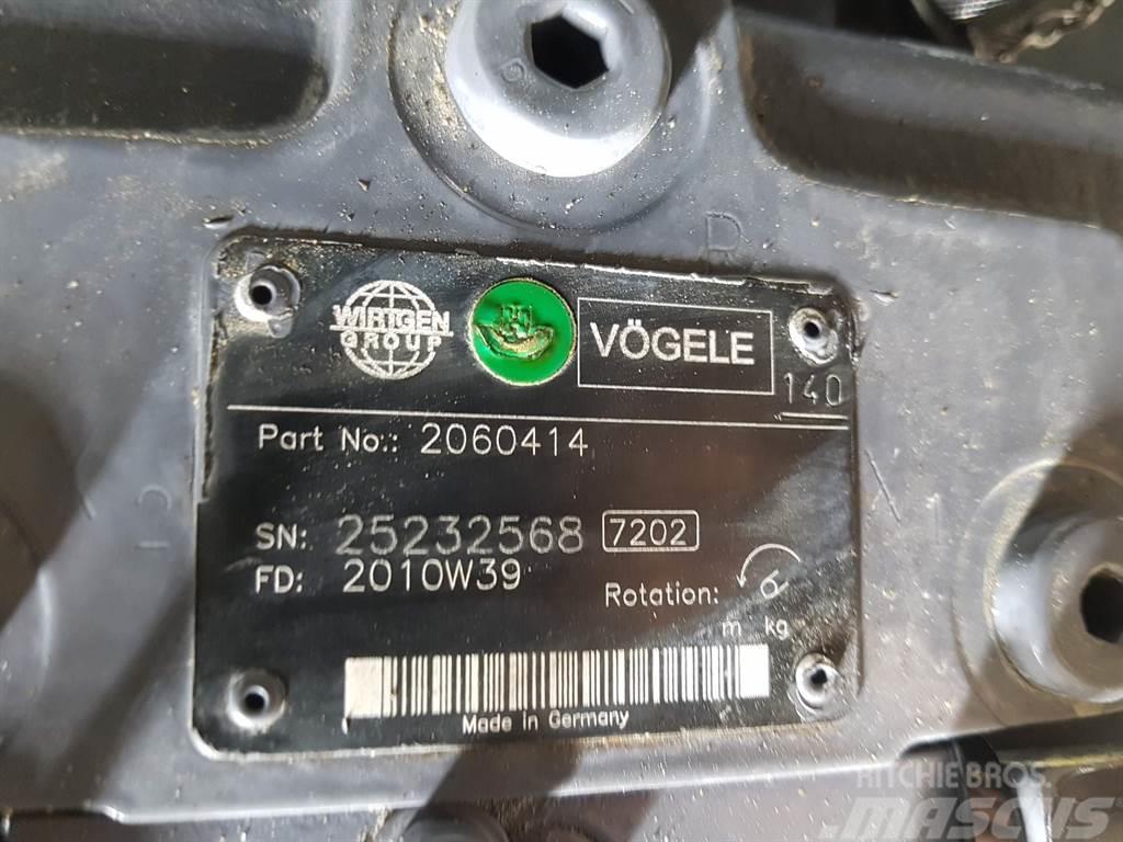 Vögele 2060414-Rexroth A10VG28-Drive pump/Fahrpumpe Hidraulikos įrenginiai