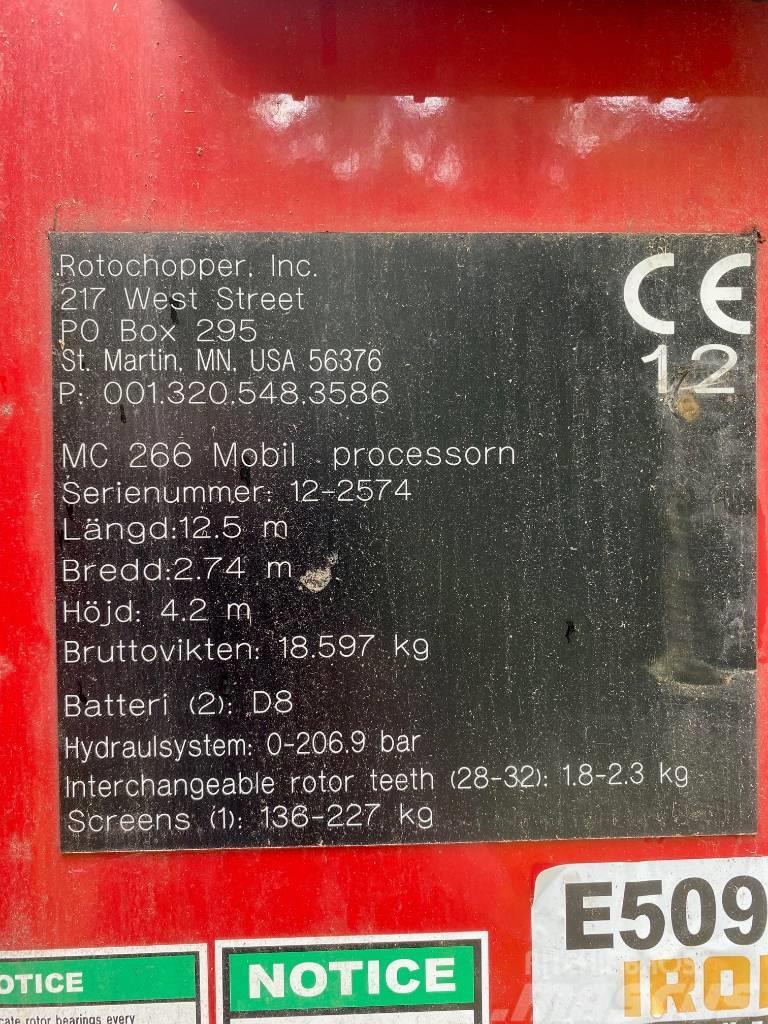 Rotochopper MC 266 Atliekų smulkintuvai
