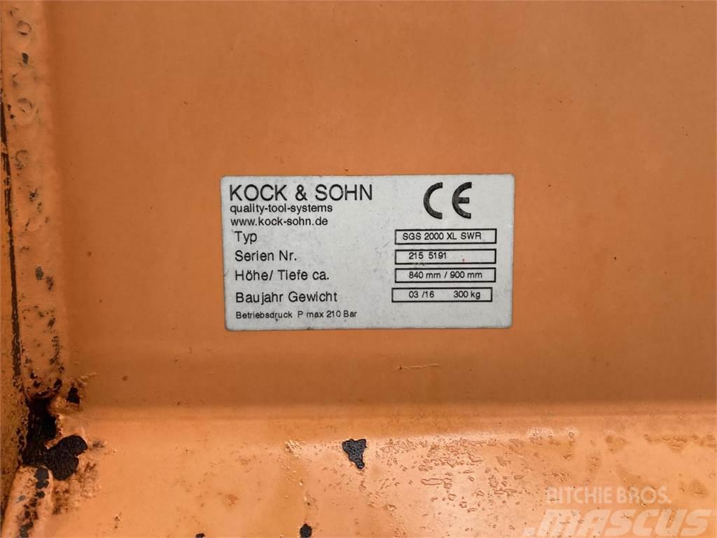 Kock & Sohn SG S 2000 XL Frontalinių krautuvų priedai
