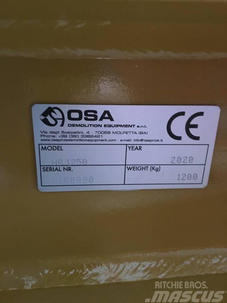 OSA HB1250 Hydraulikhammer Hidrauliniai kūjai / Trupintuvai