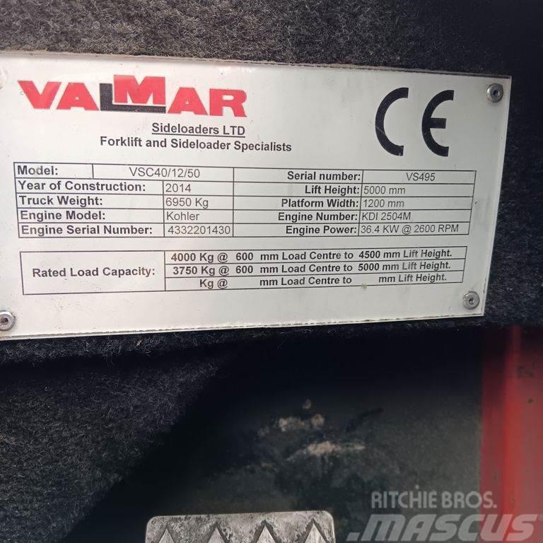 Valmar VSC40/12/50 Krautuvai su pakrovimu iš šonų