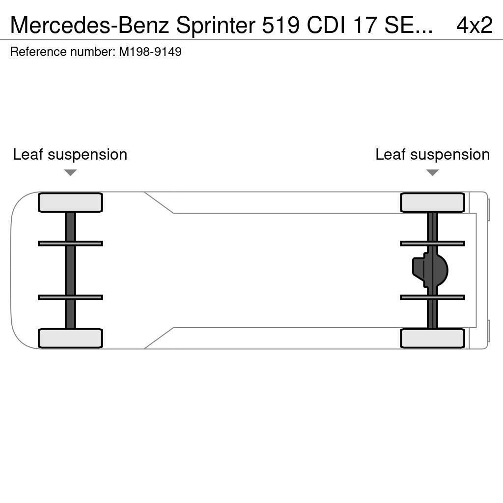 Mercedes-Benz Sprinter 519 CDI 17 SEATS / AC / WEBASTO Mikroautobusai